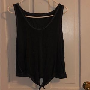 American Eagle tie front tank